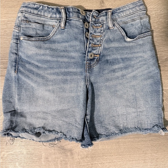 Jag Jeans Pants - Jag Jeans Medium Blue Button-Fly Denim Shorts size 8